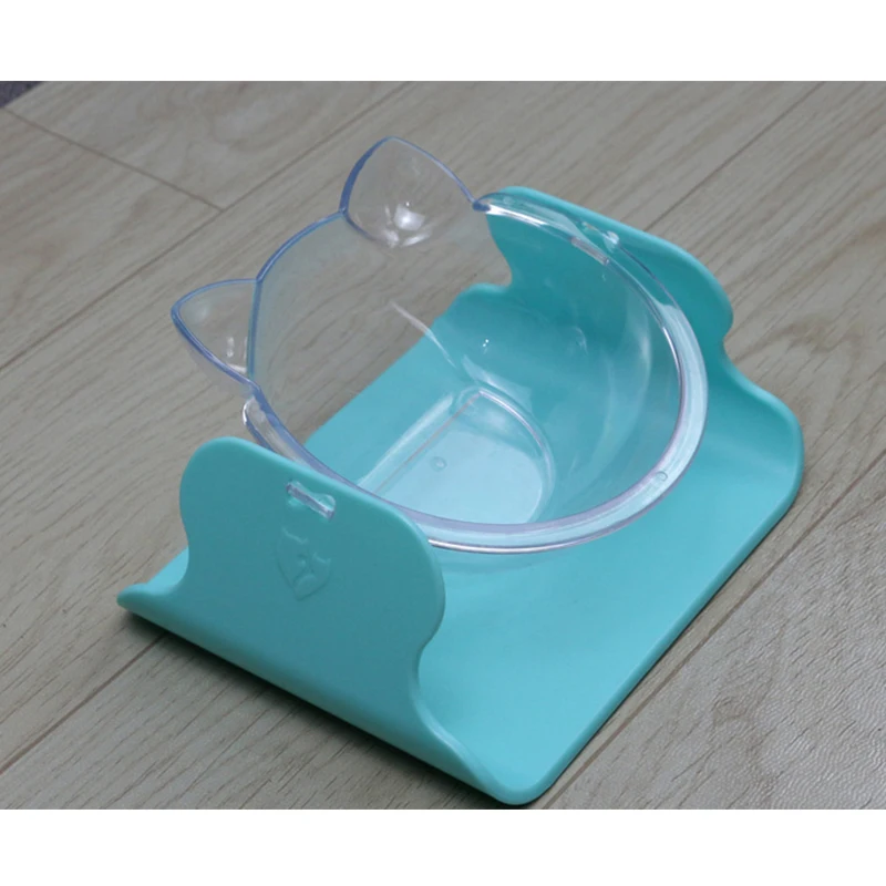 

Pet Dog Cat Bowls Adjustable Removable Holder Transparent Non Toxic Corrosion Resistant Durable Easy Clean New
