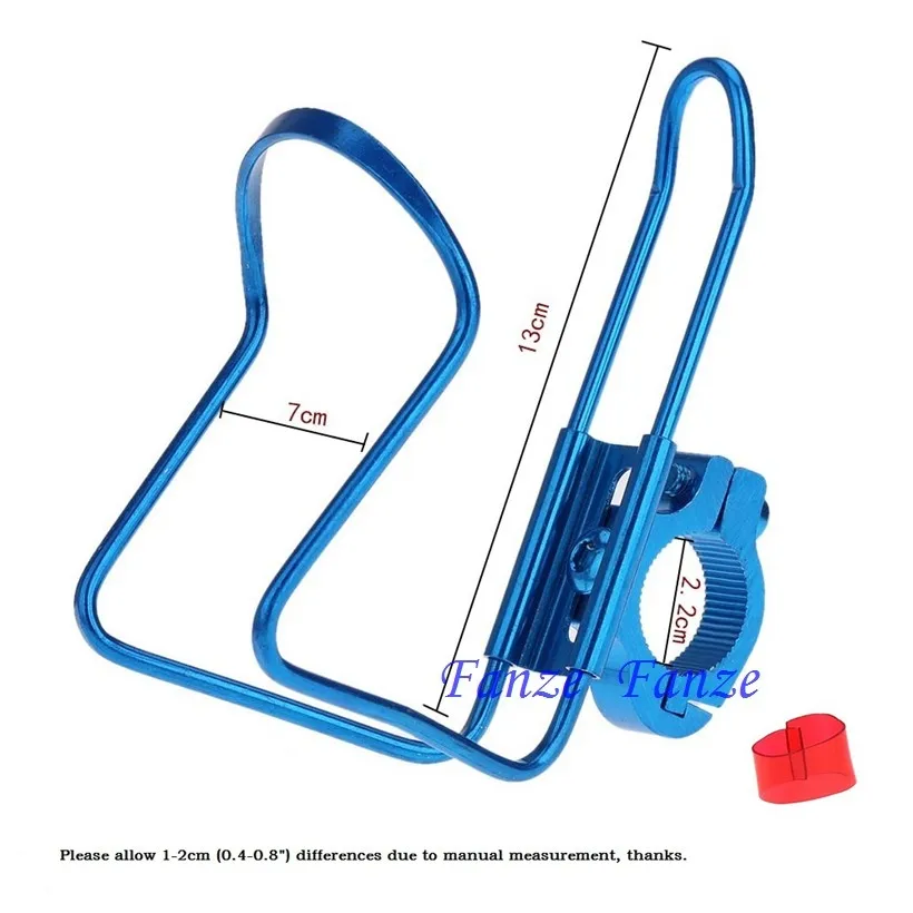 Держатель для бутылки с водой из алюминиевого сплава для мотоцикла, держатель для чашки, прочная стойка для электровелосипеда, горного велосипеда, велосипедного руля, адаптер для чашки
