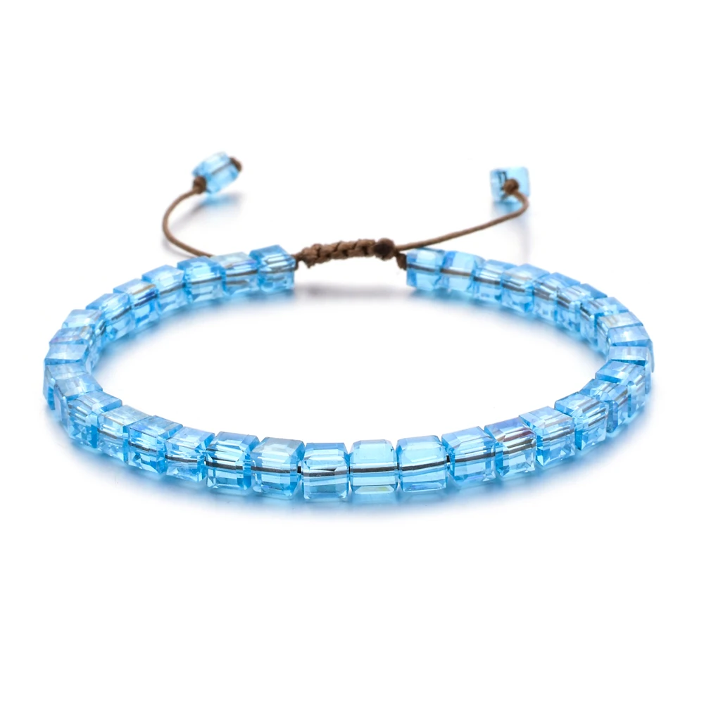 Woman Bracelet Wristband Glass Crystal Handmade Jewelry Accessories ZMZY bracelet jewelry