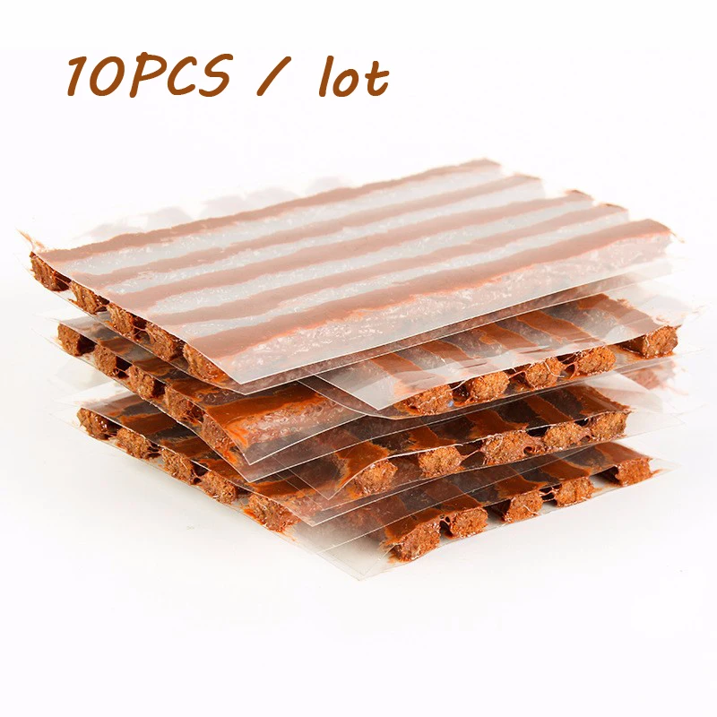 10 units of Super Moto car Sticky Rubber Strips Tire Repair Tire Repair