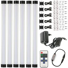 Светодиодный бар светильник ленты smd 2835 110V 220V 3W* 30 см* 6 бесшовные подключения светодиодный бар светодиодный лампа Barra включают fit комплект, лампа для кухни