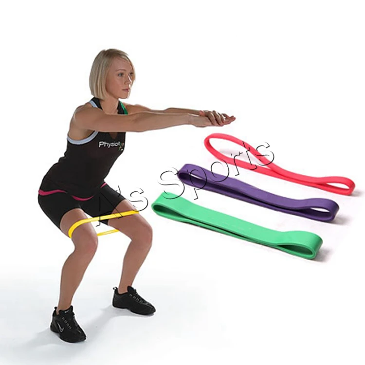 3 Levels 25 75lbs Short Ring Resistance Bands Physio