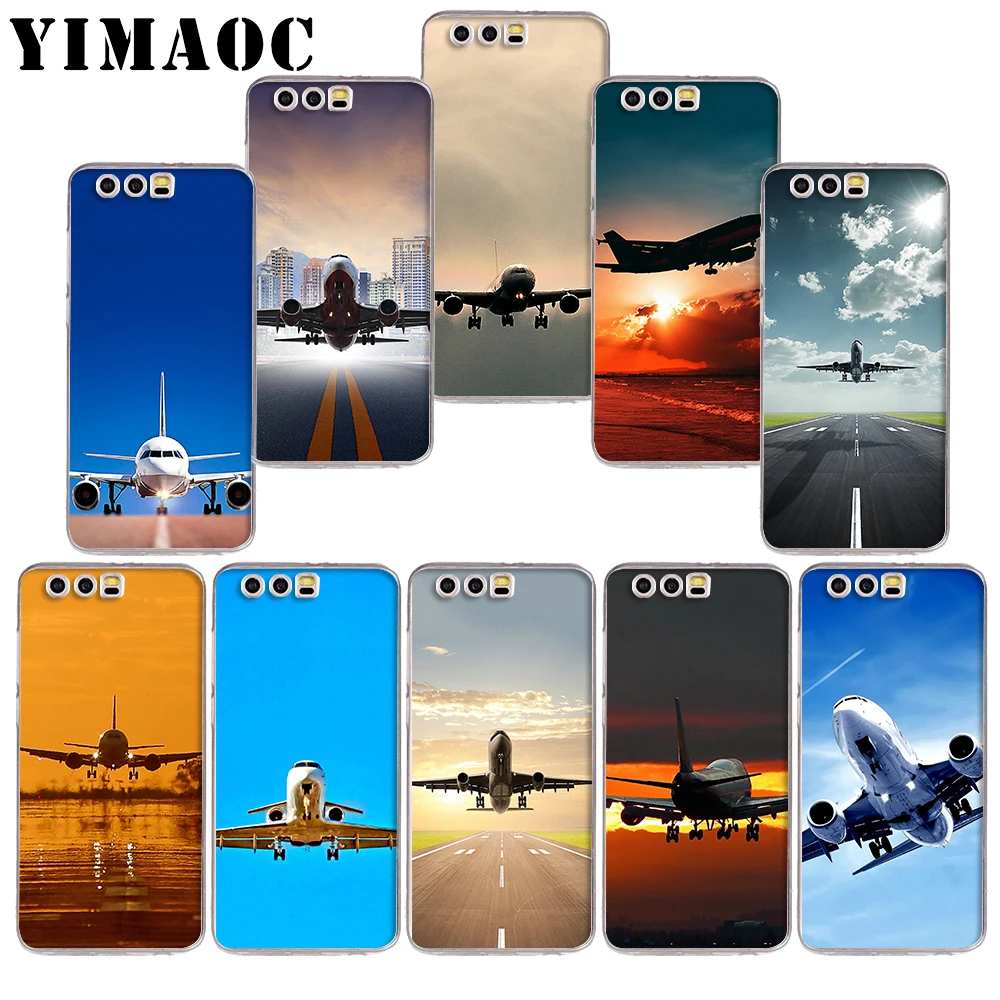 

YIMAOC 32z aerospace Aircraft Soft TPU Case for Huawei Honor 10 9 lite 7A Pro 7C 7X 8X Nove 3 3i