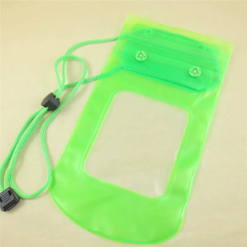 Универсальный Водонепроницаемый Чехол для сотовых телефонов, Портативная сумка, удобная в использовании, легкая сумка, Прямая поставка, чехол для телефона - Цвет: Green