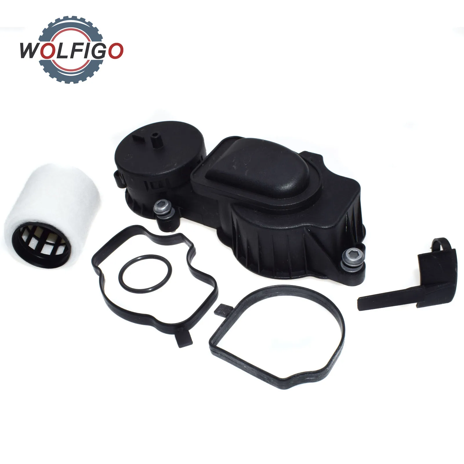WOLFIGO Breather Crankcase Oil Separator Filter Ventilation Carter