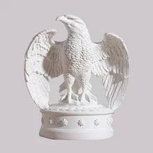 Nordic Modern Eagle Statue Home Decoration Accessories Decoration Resin Crafts Sample Model Simulation Eagle Statue Crafts 10 pcs set mini resin statue laocoon michelangelo apollo athena alexander home decoration figure sketch drawing practice model