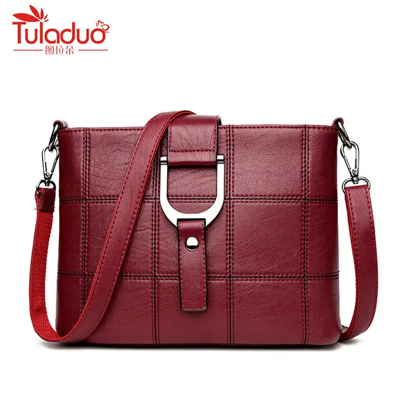 

New Luxury Handbags Women Bags Designer Crossbody Bags For Women Soft PU Leather Ladies HandBags 2018 Women Shoulder Bags