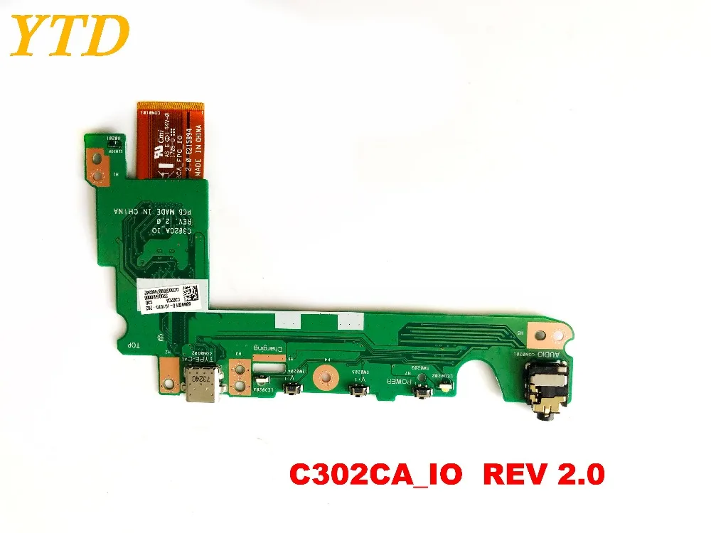 interruptor botão energia placa c302ca_io rev 2.0 testado bom frete grátis