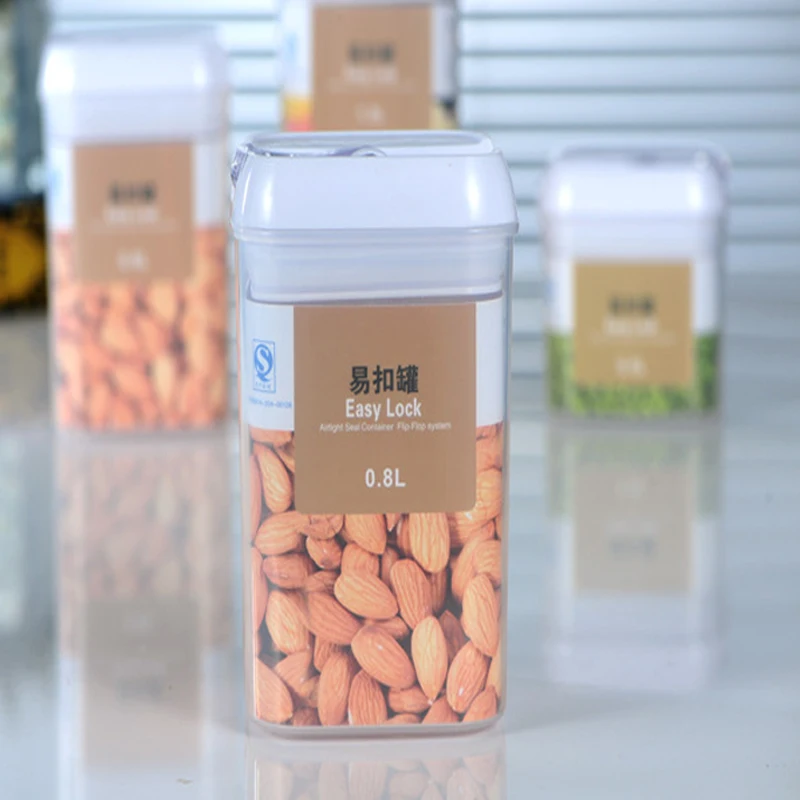1 PC Storage Jar Plastic Food Container Grain Miscellaneous Grains