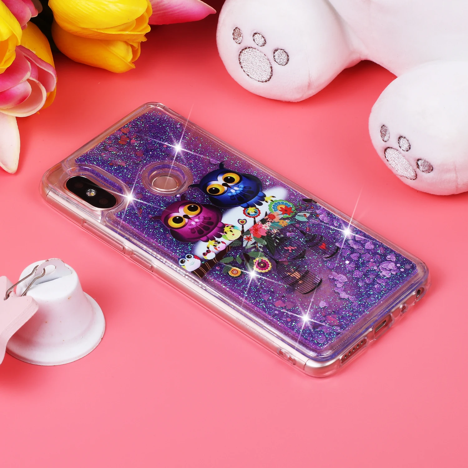 Xiao Mi Redmi Note 5 мультяшный блестящий чехол xaomi xiomi Red Mi Redmi Note 5 Pro динамичный, жидкий песок чехол Remdi Note5Pro Coque