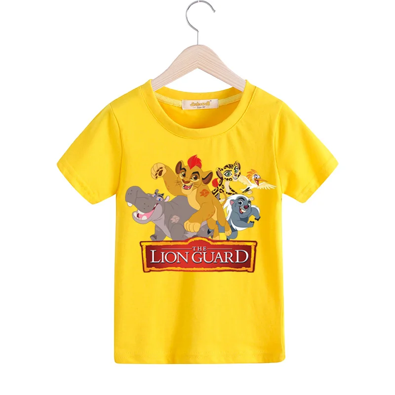 Child Boy Girl Summer T-shirts Tee Tops Kids Cute Cartoon The Lion King Simba Print Clothes Baby Cotton Casual Tshirt 2019 TX180 (8)