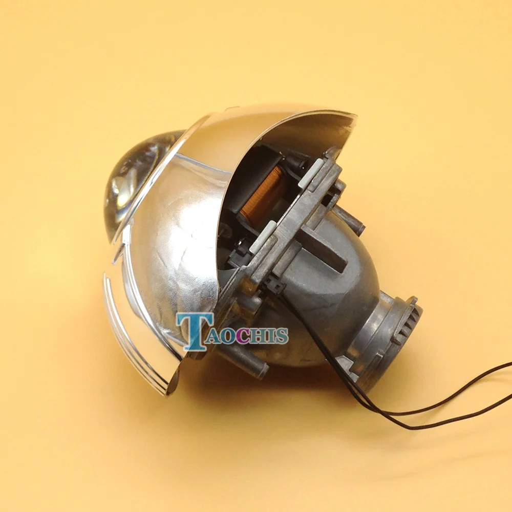 Taochis авто-Стайлинг бленда для объектива DIY для Hella 3 5 Q5 проектор Объектив оболочка хром с ангельскими глазами отверстия