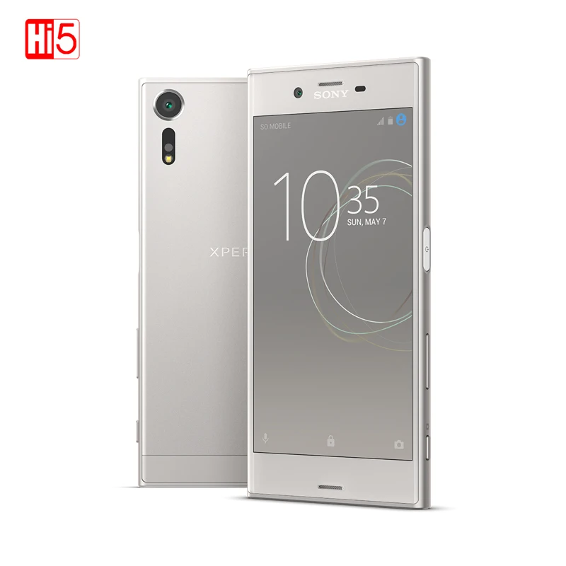 Разблокированный сотовый телефон sony Xperia XZs G8232 с двумя sim-картами 5,2 дюйма, 4 Гб ОЗУ, 64 Гб ПЗУ, 19MP Snapdragon 820 LTE - Цвет: Silver