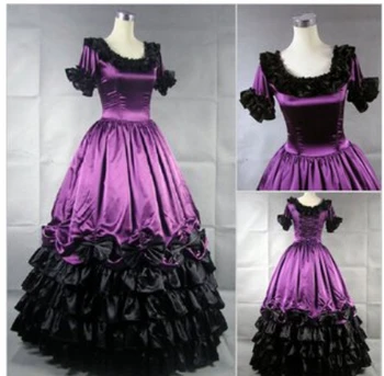 

Halloween Costumes for Women Adult Southern Victorian Dress Ball Gown Gothic Lolita Dress Plus Size Customized costume