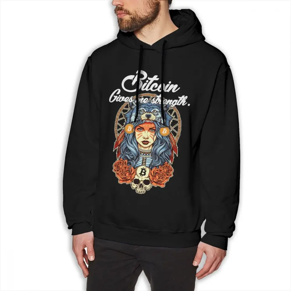 

Man's 3D Print Modern Bitcoin Shaman Sweatshirt Novelty Streetwear For Boy