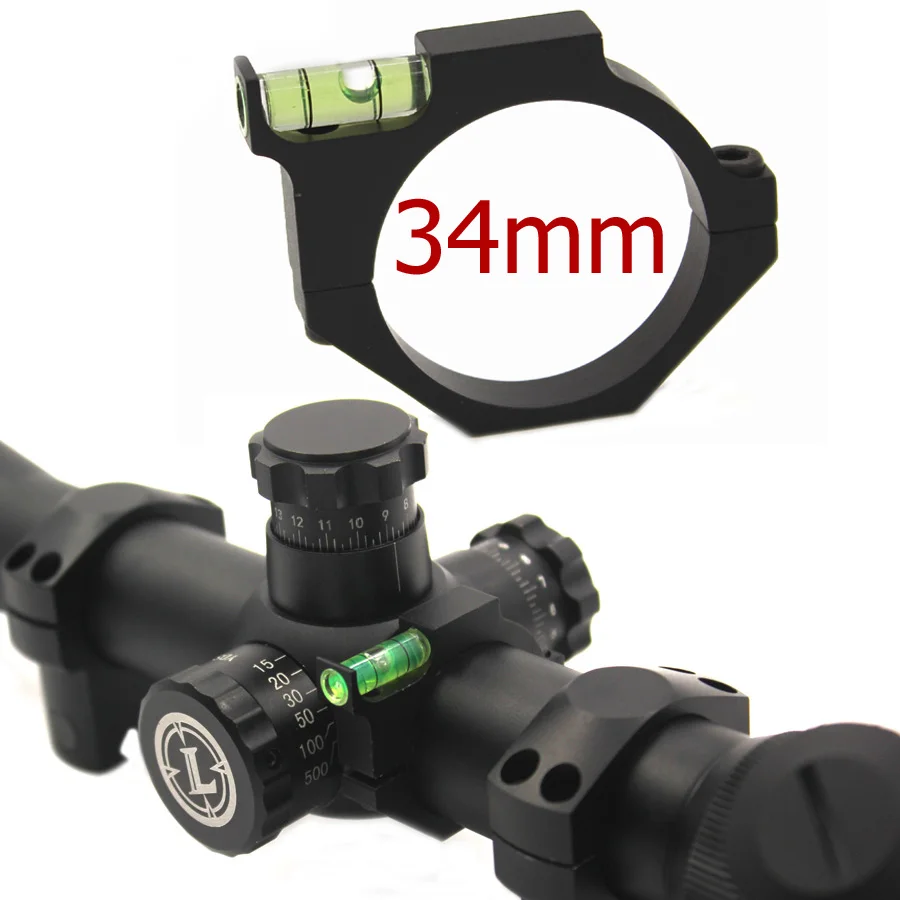 34mm 35mm Rifle Scope Anti Cant Device Bubble Level Mount Rings Hunting