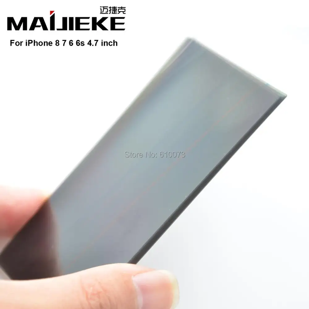 Поляризационная пленка MAIJIEKE жк фильтр для iPhone 6 4 7 дюйма 50 шт.|polarizing film|polarizing filter