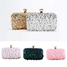 Летние женские драгоценные камни кулон вышитое Блестящим Бисером вечерняя сумка клатч через плечо клатч Наплечные сумки для вечерние#35