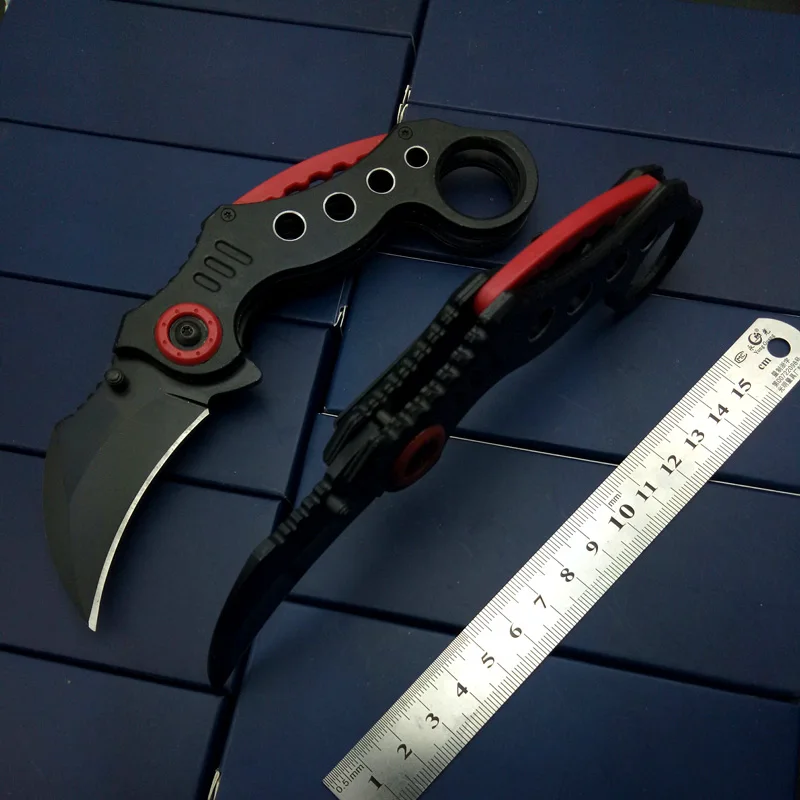 Тактический коготь CS GO Karambit Складной нож Открытый резак складные охотничьи ножи EDC инструменты с 440C Лезвие из нержавеющей стали