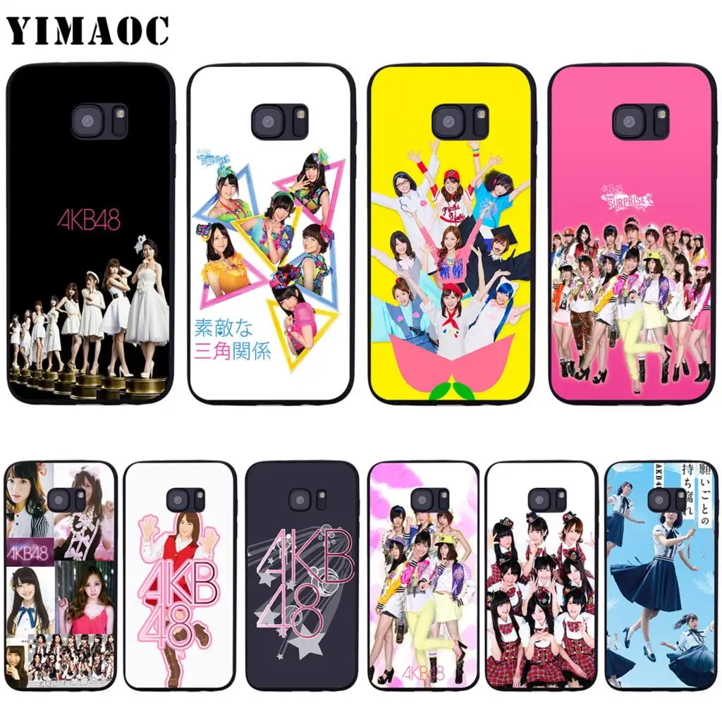 YIMAOC AKB48 Case for Samsung Galaxy A7 A8 A9 A10 A20 A30 A40 A50 A70 M10 M20 M30 S10e J6 Plus | Мобильные телефоны и