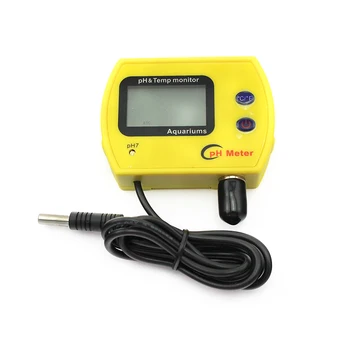

Aquarium PH Meter Water Quality Tester Monitor Aquarium Acidity Meter Multi-parameter Acidometer for Test PH/Temperature