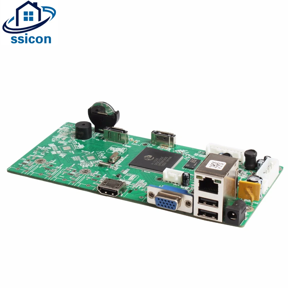  SSICON H.265 5MP 16Ch NVR Board Multi-languages HDMI VGA Video Output 5MP Security CCTV Video Recor - 32947870274