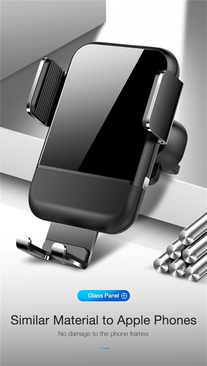 VOBERRY QI Mobile Phone Wireless Fast 10W Charger Seat Automotive Ventilation Connecting Rod Automatic Clamping|Зарядные