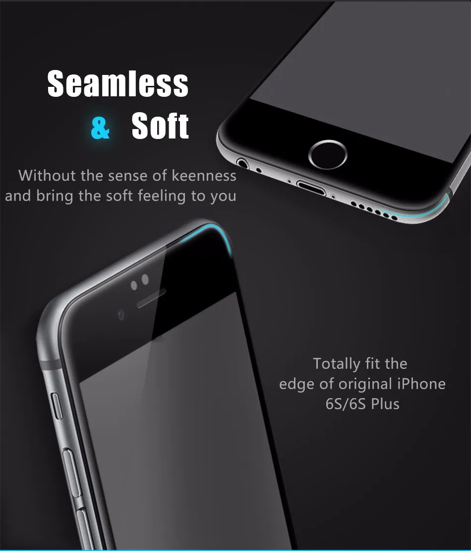 Temper glass screen protector for iphone 6 6s plus (11)