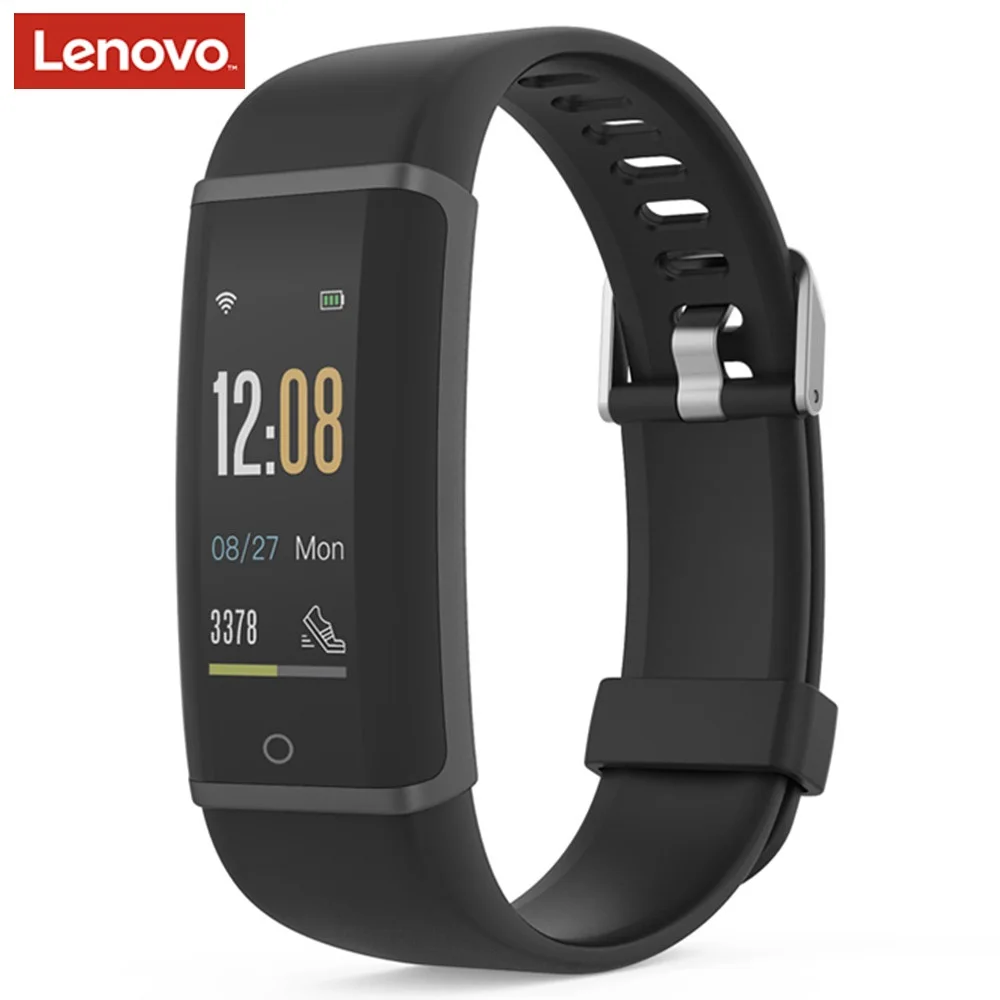 

Lenovo HX03F IP68 Waterproof Wristband Fitness Tracker Smart Bracelet Band Bluetooth 4.2 Heart Rate Monitor Support IOS Android