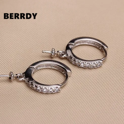 

Fashion Pearl Earrings Mountings, Earrings Findings, Dangle Earrings Settings Jewelry Parts Fittings Drop Earrings Accessories