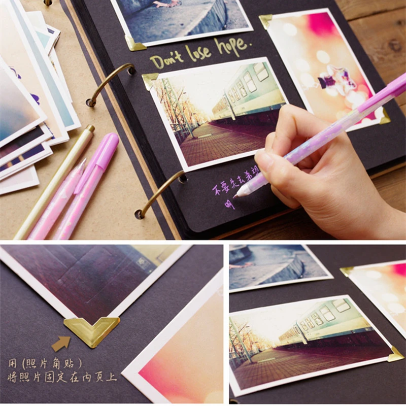 Blank Cover Loose Leaf Craft Paper Album Handmade Diy Photo Album