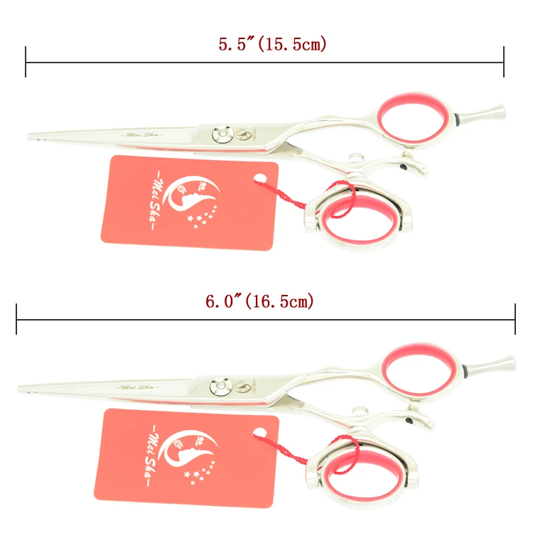 5," 6,0" Парикмахерские ножницы Meisha JP440C, ножницы для стрижки волос с вращением на 360 градусов, Профессиональные парикмахерские ножницы, новинка, HA0347