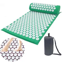 Массажер для акупрессуры, коврик для релаксации, снятия стресса, натяжения тела, коврик для йоги, АБС-пластик, шип, подушка для снятия стресса, боли, шакти, коврик