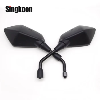 

Universal 10mm motorcycle mirror Accessories Black Side Rearview Mirrors FOR cf moto x8 yamaha rd 350 mt 07 mt07 hyosung 125