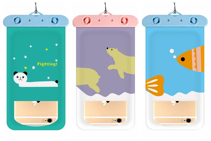 Cute Waterproof Mobile Phone Carry Case