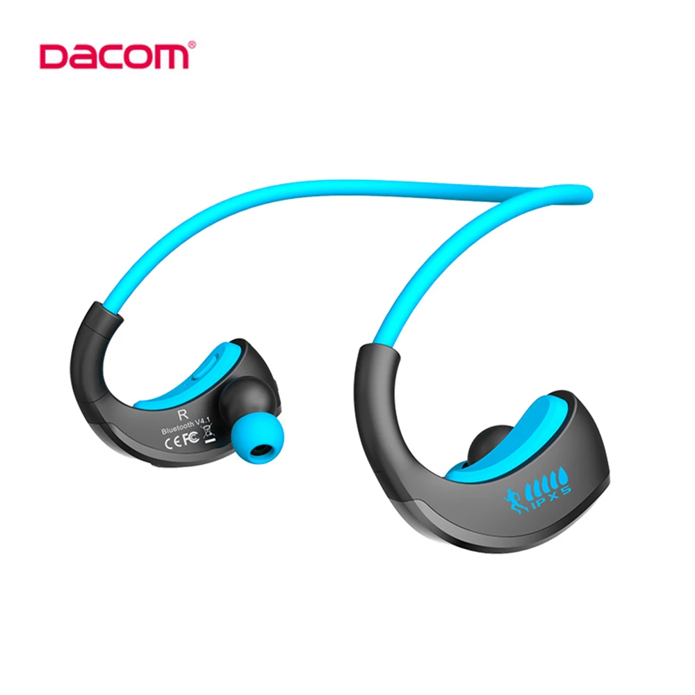

DACOM G06 Armor IPX5 Waterproof Sports Headset Wireless Bluetooth Earphone V4.1 Ear-hook Running Bluttooth Headphone with Mic