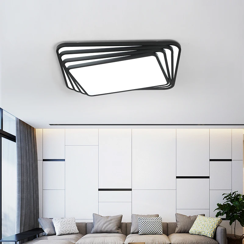 

NEO Gleam Rectangle/Square Minimalism Living Study Room Bedroom Ceiling Lights Modern led Ceiling Lamp Fixtures plafonnier