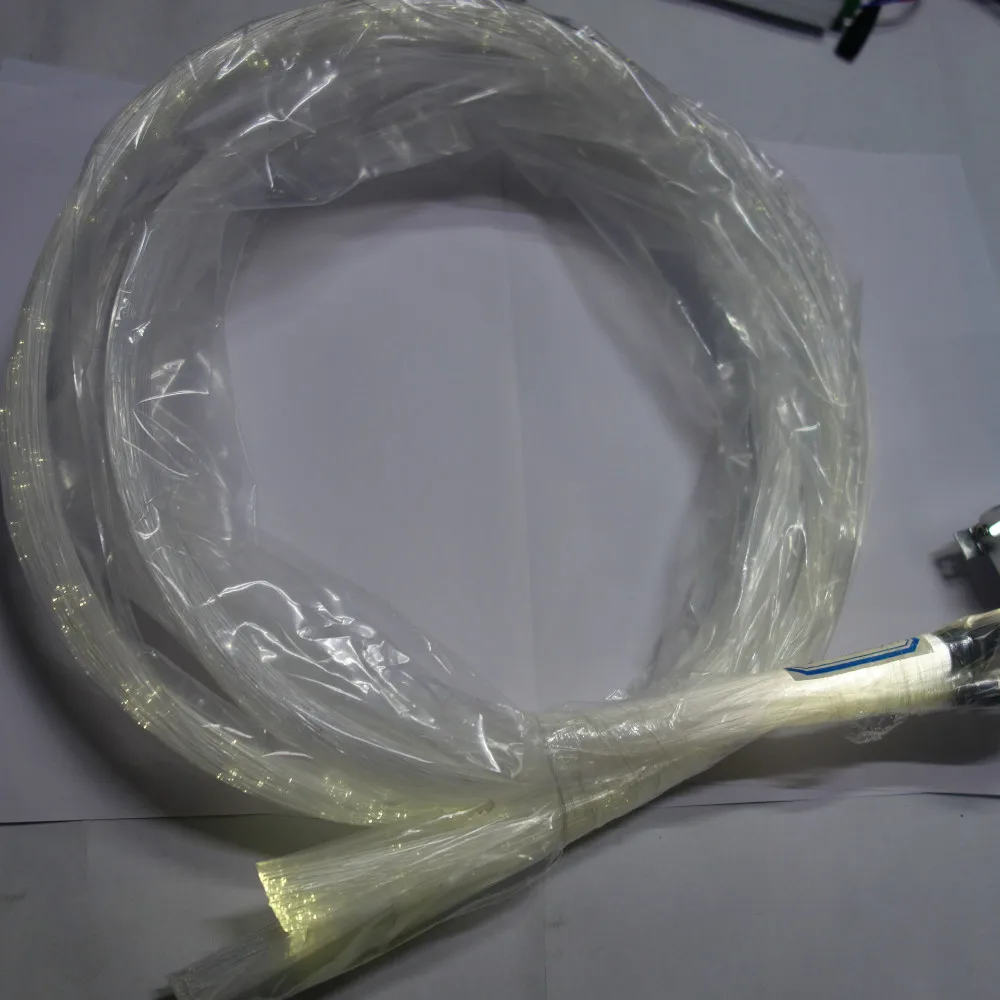 200pcs 0.75mm 2.5m long PS Sparkle side emitting PS fiber cable