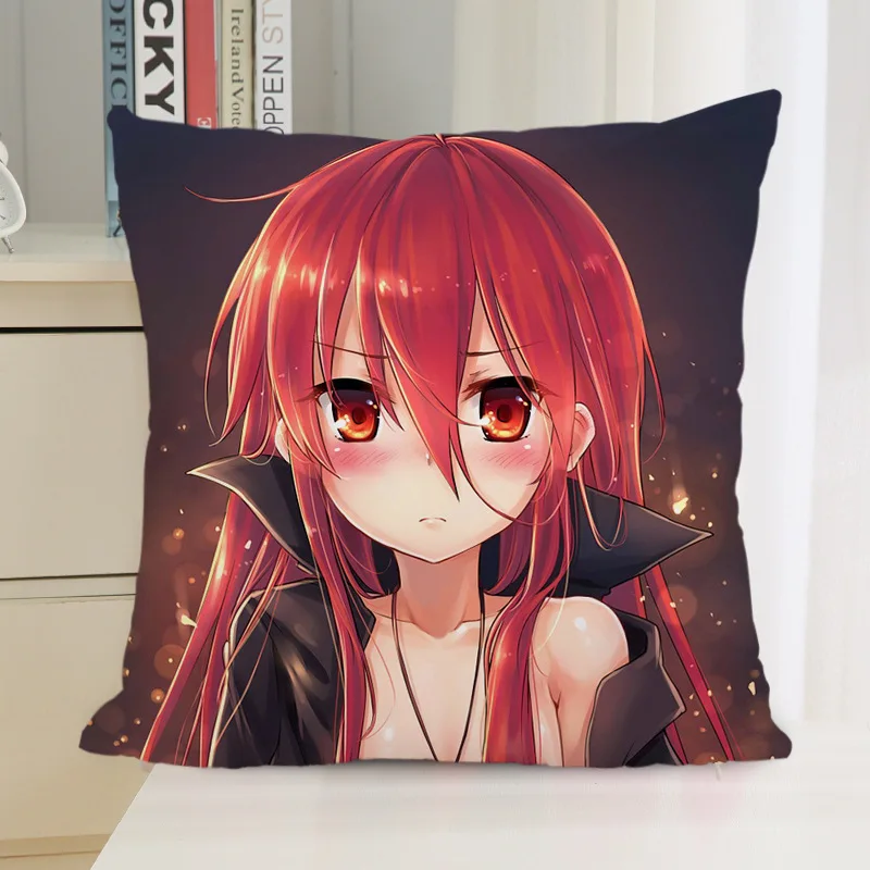 Square Pillowcase Anime Shakugan no Shana Bedroom Home Decorative