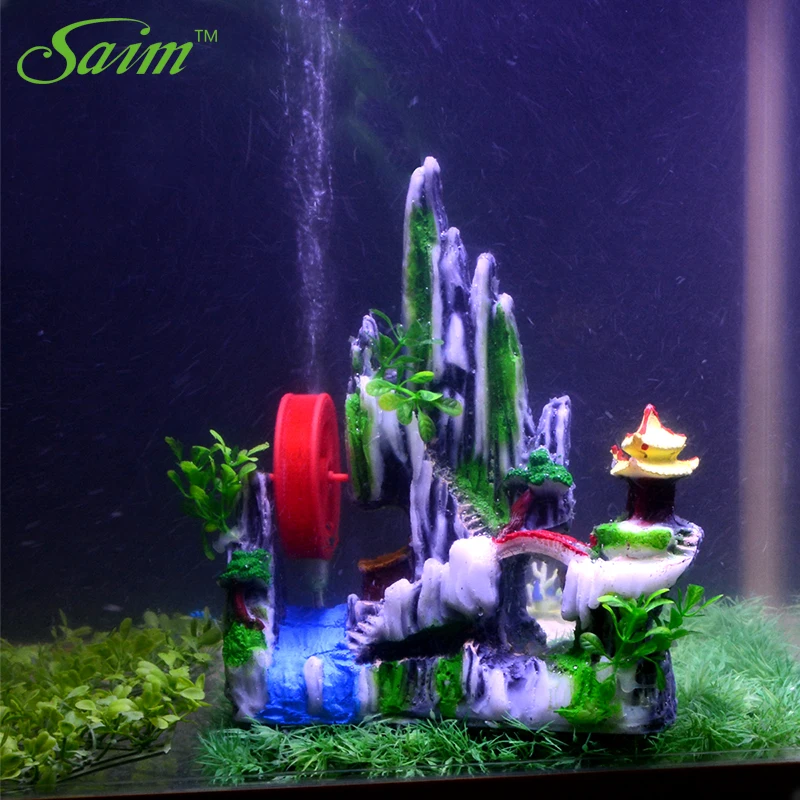 aquarium stone decoraton