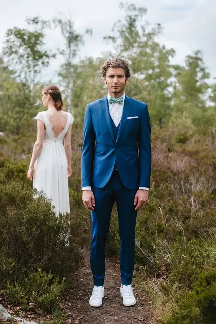 2017 Latest Coat Pant Designs Navy Blue Wedding Suits Tuxedo Slim 2017 Latest Coat Pant Designs Navy Blue Wedding Suits Tuxedo Slim Fit 3 Piece Men Suit