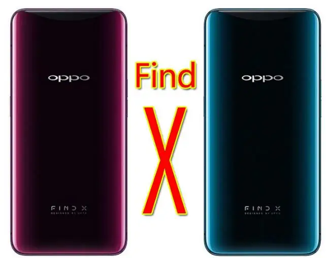 Батарейный чехол для задней крышки корпуса для OPPO Find X с логотипом оригинальная сборка стеклянная задняя оболочка для OPPO Find X