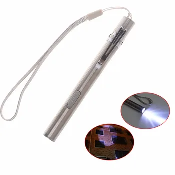 

8000LM Pocket Tactical Flashlight Torch LED Pen XML T6 USB Rechargeable Light