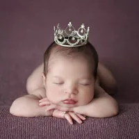 Newborn Photography Props Faux Ring Baby Shooting Photo Prop Jewelry 2