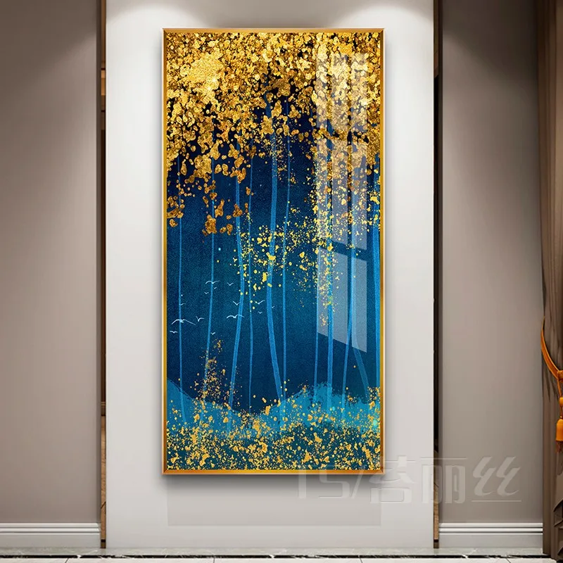 EECAMAIL Diamond Painting Porch Vertical Version Modern Simple Light Luxury Living Room Corridor Aisle Cross Stitch | Дом и сад