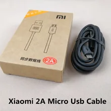 

Original Xiaomi Redmi 5plus Micro usb cable 2A quick Fast 100cm black Charger cable For Redmi 4X 5 5a note3 4 4x 4a 5 5a