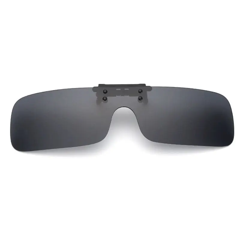 Outerdo UV400 поляризованный Cilp на солнцезащитные очки для езды на велосипеде для вождения и верховой езды линзы ночного видения для миопии очки