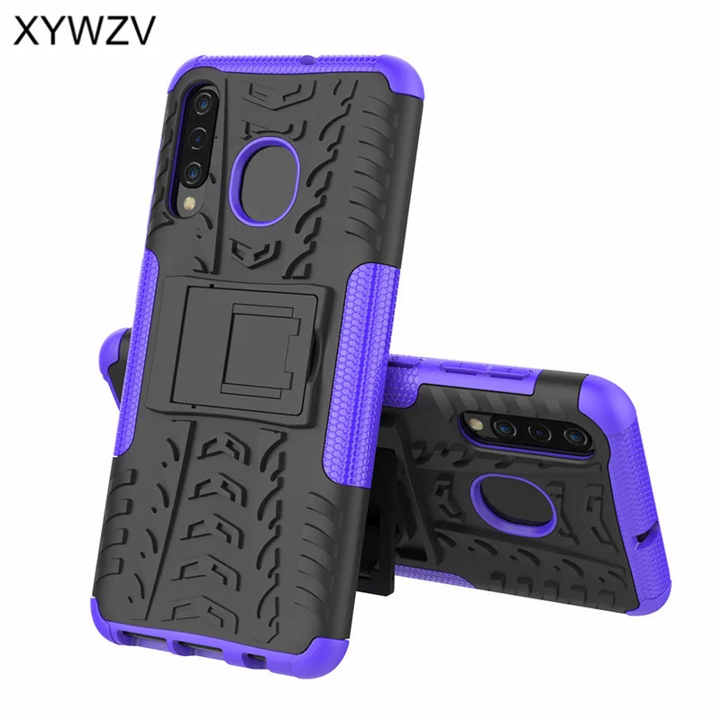 

For Samsung Galaxy A30 Case Shockproof Cover Armor Soft Silicone Hard PC Holder Fundas Phone Case Back Cover For Samsung A30
