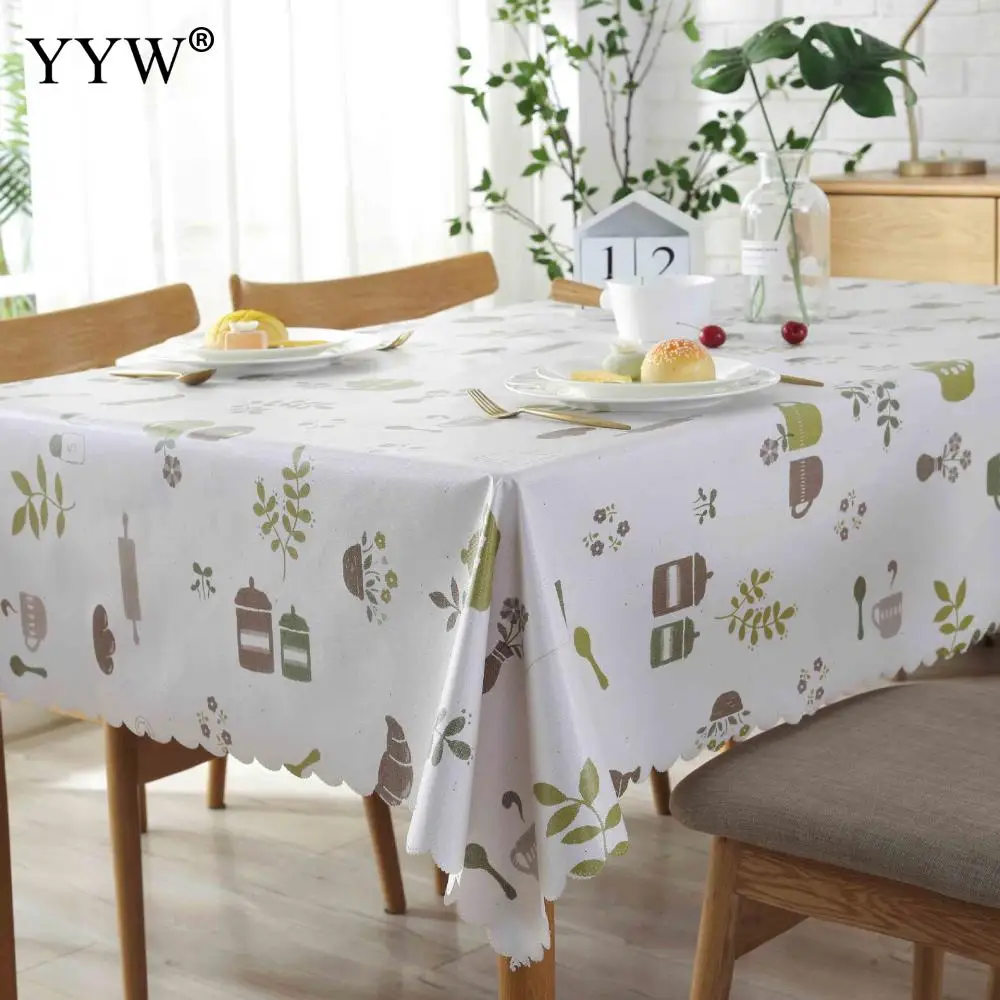 

Pvc Tablecloth Rectangle Desk Cloth Waterproof Table Cover For Table Manteles Wipe Covers Table Carpet Tablecloths Picnic Mat