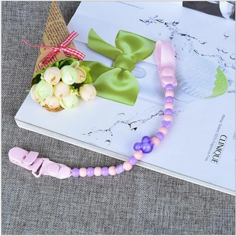 Держатель зажим для соски пустышки|chain clip holder|dummy pacifierpacifier holder |